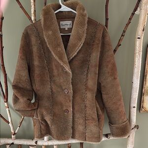 Flashback Women's Brown Faux Shearling Jacket